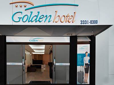 Golden Hotel - O Mais Central - Pet Friendly Chapecó Esterno foto